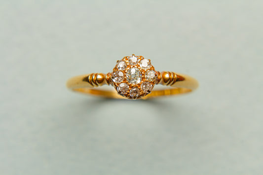 Antique Edwardian diamond ring